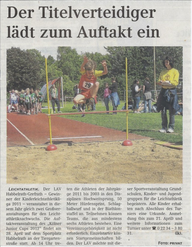Sonntagspost, 18.02.2012
